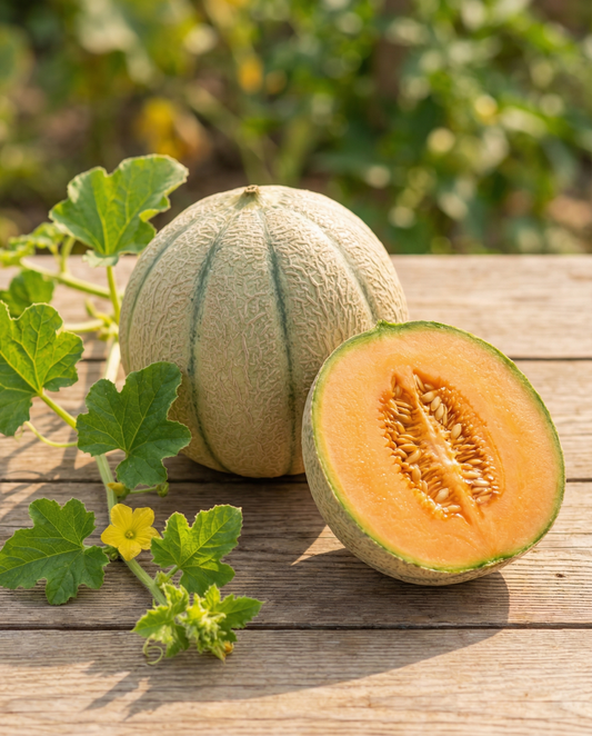 Melon Charentais (Cucumis melo) – nasiona jednorocznych warzyw od SeedsChoice