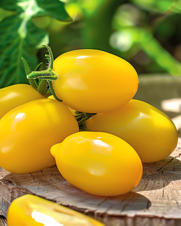 Snack Tomato Dattolime F1 Yellow seeds (Solanum lycopersicum) – annual vegetable