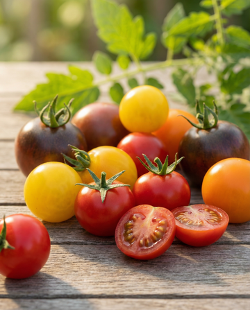 Nasiona pomidora koktajlowego Mix 4 Varieties (Solanum lycopersicum) – jednoroczne warzywo od SeedsChoice