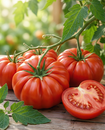 Pomidor Marmande (Solanum lycopersicum) – nasiona jednorocznych warzyw od SeedsChoice