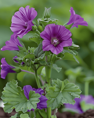 Nasiona malwy (Malva sylvestris) – bylina zielarska