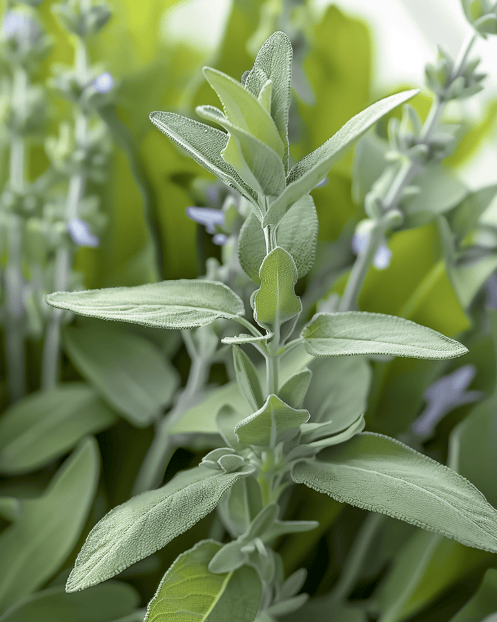 Nasiona szałwii zwyczajnej (Salvia officinalis) – wieloletnia roślina zielna