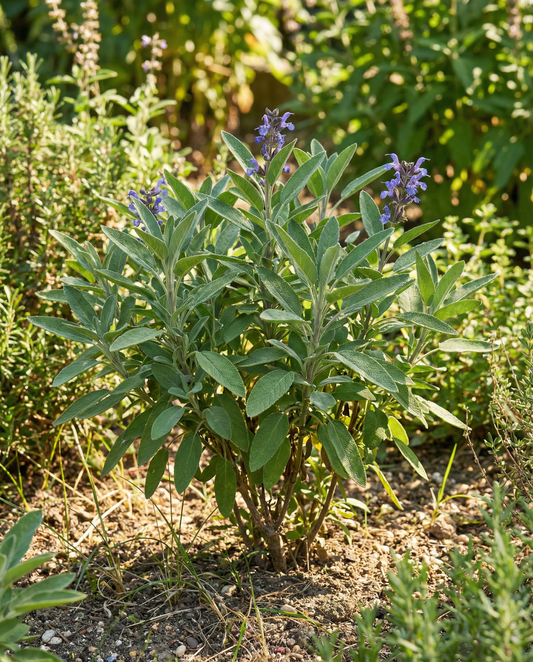 Szałwia zwyczajna (Salvia officinalis) – nasiona wieloletniej rośliny zielnej od SeedsChoice