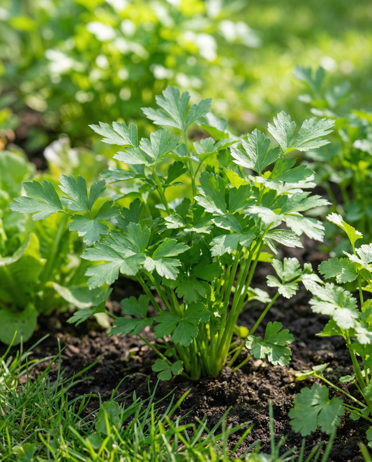 Parsley Amsterdamse Snij (Petroselinum crispum) – annual herb seeds from SeedsChoice