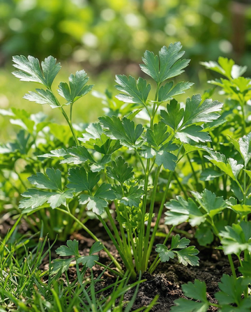 Italian Giant Parsley (Petroselinum crispum) – nasiona jednorocznego zioła od SeedsChoice