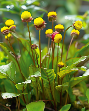 Nasiona rośliny bólu zęba (Spilanthes oleracea) – roślina jednoroczna