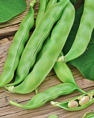 Nasiona fasoli tycznej Mechelse Tros 25g (Phaseolus vulgaris) – jednoroczne warzywo