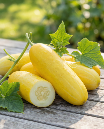Ogórek Gele Tros Heirloom (Cucumis sativus) – nasiona jednorocznego warzywa od SeedsChoice