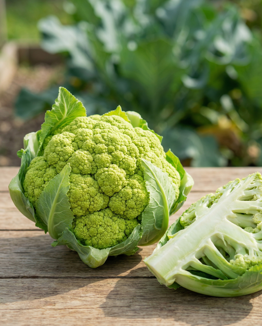 Zielony kalafior White Gold F1 (Brassica oleracea) – nasiona jednorocznego warzywa od SeedsChoice