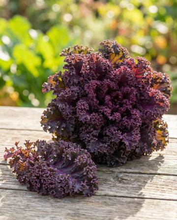 Jarmuż kędzierzawy Scarlet Purple (Brassica oleracea) – nasiona warzyw rocznych od SeedsChoice