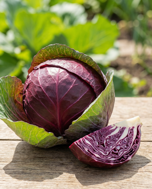 Kapusta Roodkop (Brassica oleracea) – nasiona jednorocznych warzyw od SeedsChoice