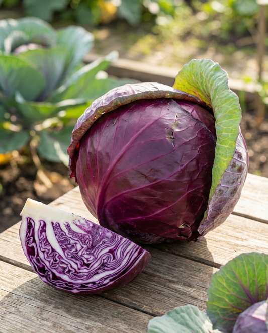 Czerwona kapusta Langedijker Bewaar 2 (Brassica oleracea) – nasiona jednorocznego warzywa od SeedsChoice