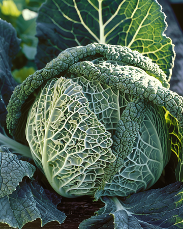 Nasiona kapusty włoskiej Winterking 2 zimowej (Brassica oleracea) – warzywo jednoroczne