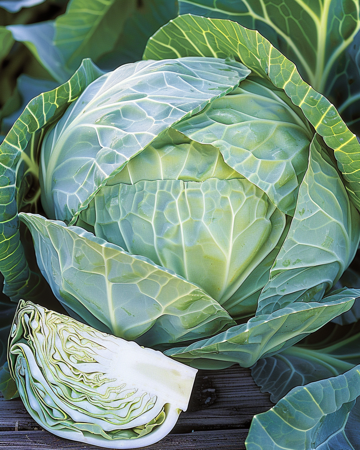 Nasiona kapusty białej Langedijker Bewaar (Brassica oleracea) – jednoroczne warzywo
