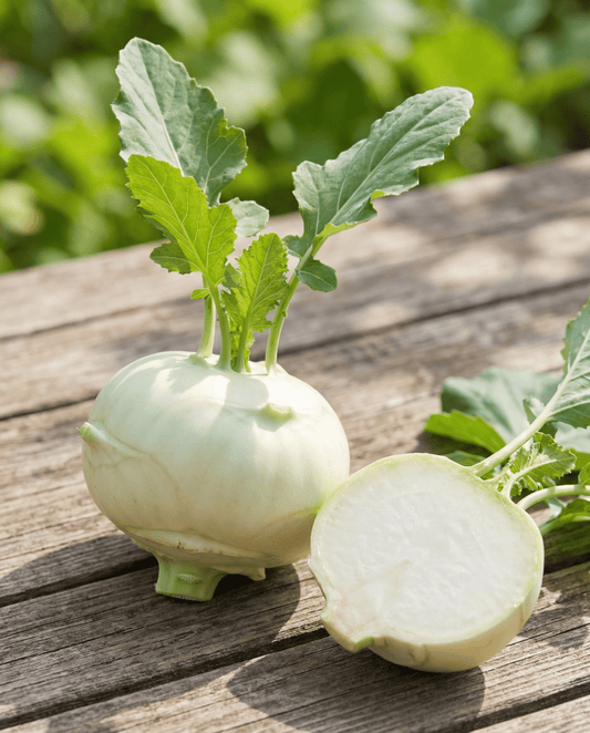 Kalarepa Lanro (Brassica oleracea) – nasiona jednorocznego warzywa od SeedsChoice