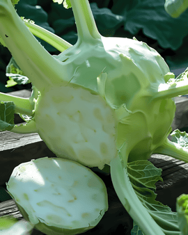 Kohlrabi Superschmelz Seeds Brassica Oleracea Annual Vegetable Variety