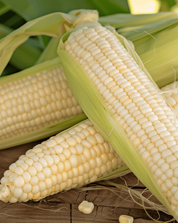 Nasiona Sweetcorn Glacial White (Zea mays) – roślina roczna
