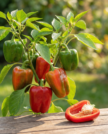 Nasiona papryki słodkiej Reina F1 (Capsicum annuum) – jednoroczne warzywo od SeedsChoice