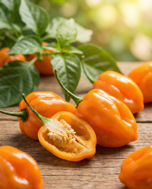 Nasiona papryki Habanero Orange (Capsicum chinense) – jednoroczne warzywo od SeedsChoice