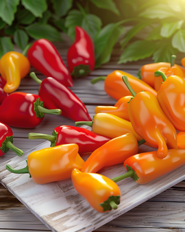 Nasiona papryki do przekąsek Capsicum Annuum jednoroczna mieszanka