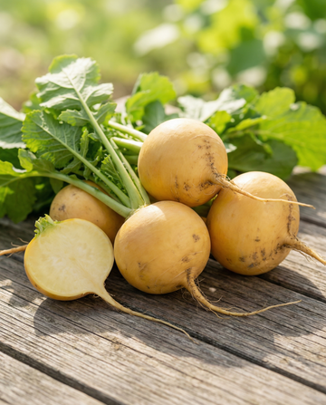 Rzepa ogrodowa Goldana (Brassica rapa) – nasiona jednorocznego warzywa od SeedsChoice