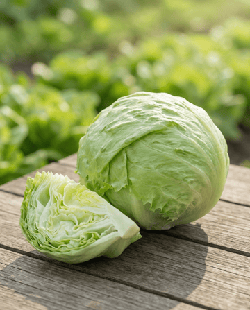 Sałata lodowa Calmar (Lactuca sativa) – roczne nasiona warzyw od SeedsChoice