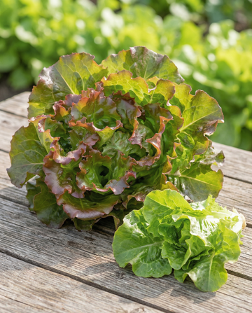 Sałata liściowa Amerikaanse Roodrand (Lactuca sativa) – nasiona jednorocznych warzyw od SeedsChoice