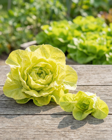 Sałata liściowa Australian Yellow (Lactuca sativa) – nasiona jednorocznych warzyw od SeedsChoice