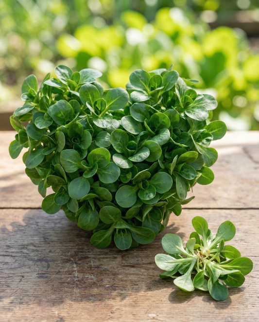 Corn Salad Verte A Coeur Plein 2 (Valerianella locusta) – annual vegetable seeds from SeedsChoice