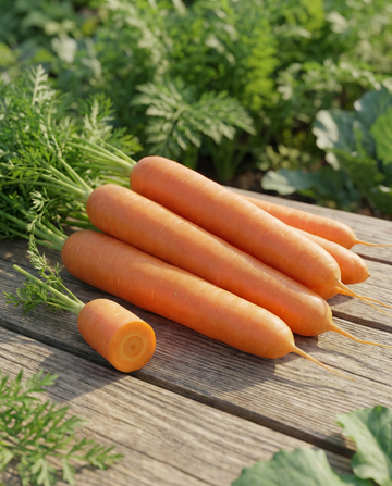 Marchewka Nantes 2 (Daucus carota) – roczne nasiona warzywne od SeedsChoice