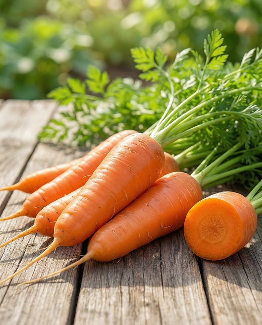 Marchew Chantenay (Daucus carota) – nasiona rocznych warzyw od SeedsChoice