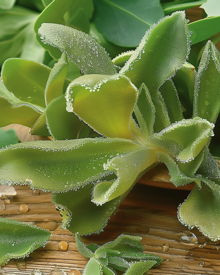 Nasiona lodowego ziela (Mesembryanthemum crystallinum) – jednoroczne warzywo