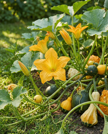 Ozdobna tykwa Large Small Fruits (Cucurbita pepo) – nasiona mieszanki jednorocznej od SeedsChoice