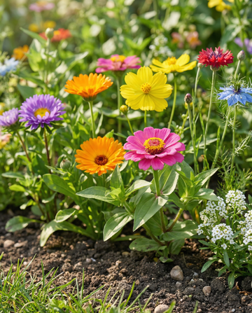 Nasiona kwiatów letnich Mix 250g Pack For Outdoor Sowing – jednoroczne kwiaty z SeedsChoice