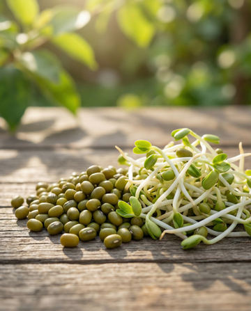 Fasola mung do kiełkowania 250g (Vigna radiata) – organiczne nasiona do kiełkowania od SeedsChoice