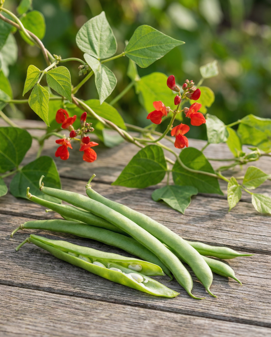Fasola wielokwiatowa Streamline 100g (Phaseolus coccineus) – roczne nasiona warzywne od SeedsChoice