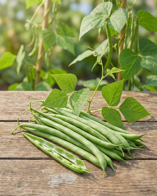 Fasola tyczna Raadsheer 100g (Phaseolus vulgaris) – nasiona jednorocznej rośliny pnącej od SeedsChoice