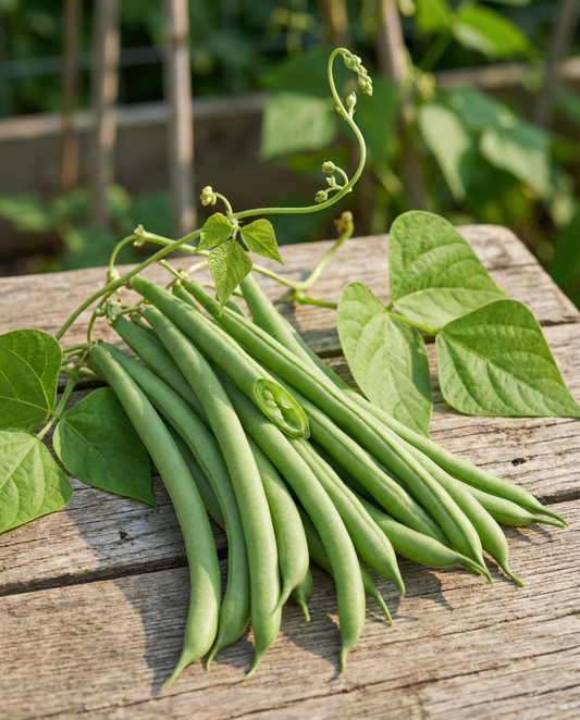 Climbing French Bean Rakker 100g (Phaseolus vulgaris) – annual climber seeds from SeedsChoice