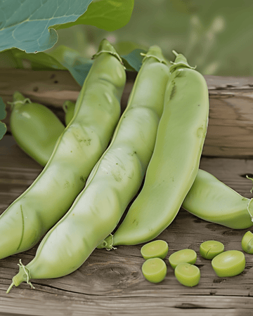 Nasiona bobu Meteor 100g (Vicia faba) – jednoroczne warzywo