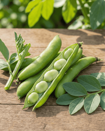 Bób Major (Vicia faba) – nasiona jednorocznych warzyw od SeedsChoice
