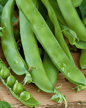 Nasiona grochu Kermesse (Pisum sativum) – jednoroczne warzywo