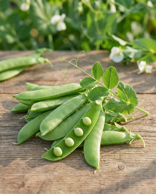 Groszek cukrowy De Grace 100g (Pisum sativum) – jednoroczne nasiona warzywne od SeedsChoice