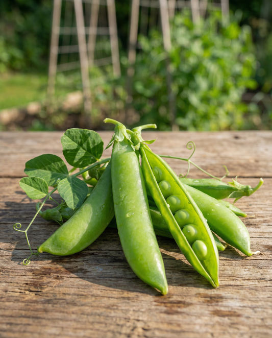 Groch cukrowy Heraut (Pisum sativum) – nasiona jednorocznych warzyw od SeedsChoice