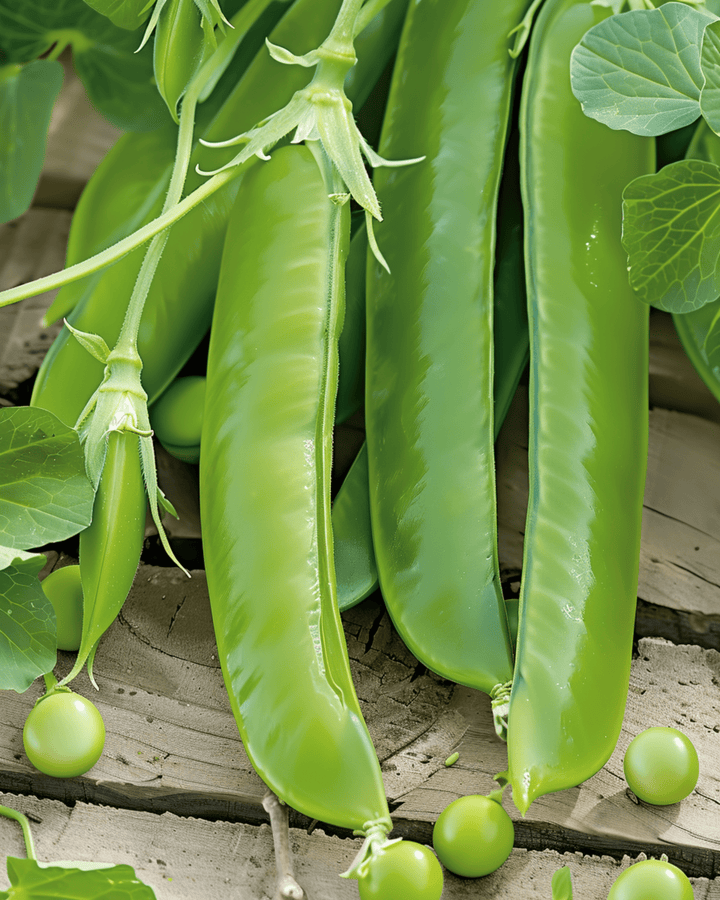 Nasiona grochu cukrowego Record (Pisum sativum) – warzywo jednoroczne