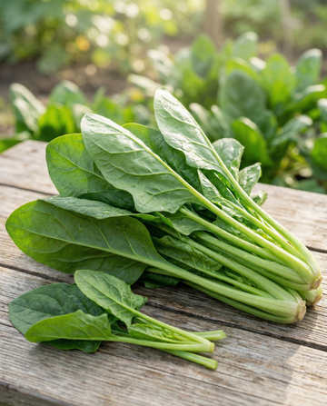 Szpinak Breedblad Scherpzaad Broad Leaf (Spinacia oleracea) – nasiona jednorocznego warzywa od SeedsChoice