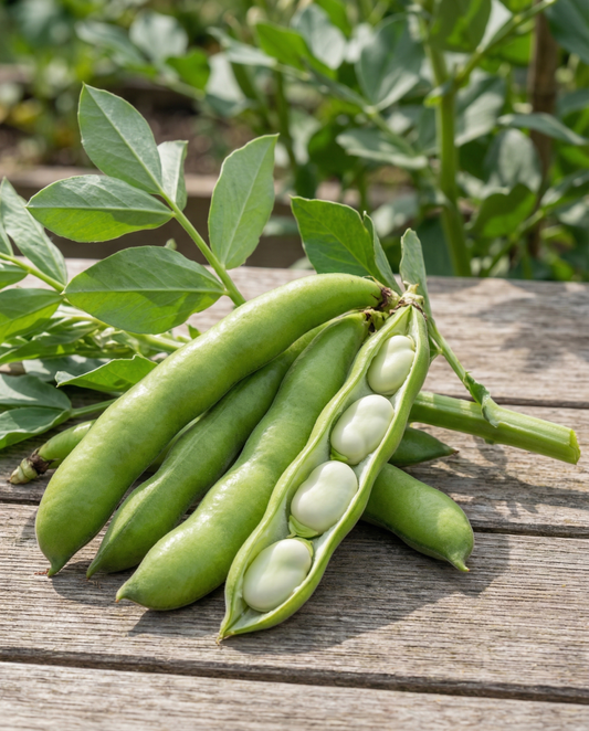 Nasiona bobu Meteor 250g (Vicia faba) – jednoroczne warzywo od SeedsChoice