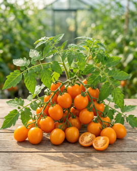 Snack Tomato Ormato Seeds Organic Solanum Lycopersicum Annual Vegetable