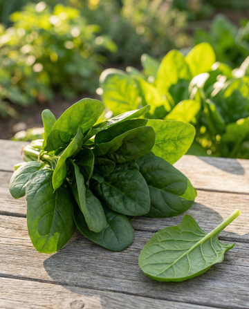 Szpinak Early Giant Leaf (Spinacia oleracea) – organiczne nasiona jednorocznego warzywa od SeedsChoice