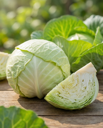 Nasiona płaskiej białej kapusty Spring Salute F1 (Brassica oleracea) – warzywo jednoroczne