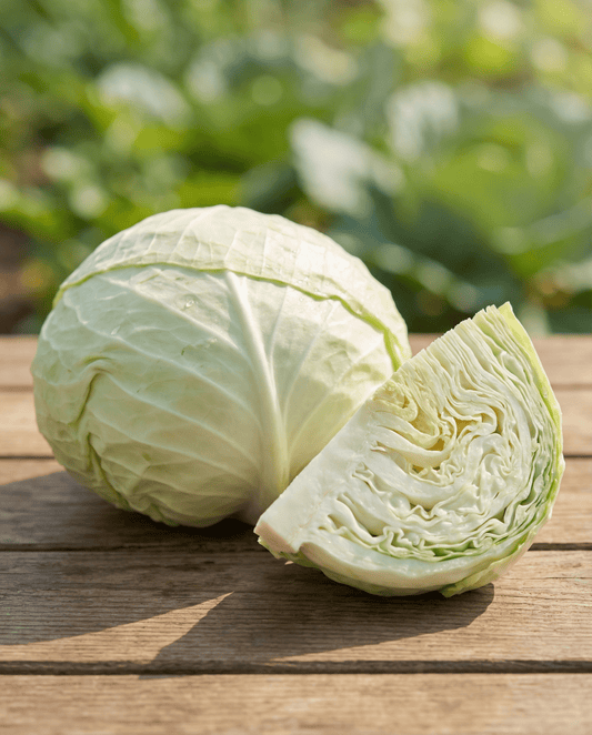 Płaska biała kapusta Spring Salute F1 (Brassica oleracea) – nasiona warzyw jednorocznych od SeedsChoice